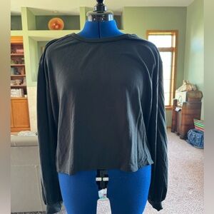 The Drop long sleeved crop tshirt